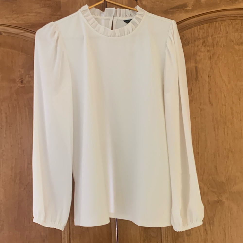 Cream blouse- Size M- worn once